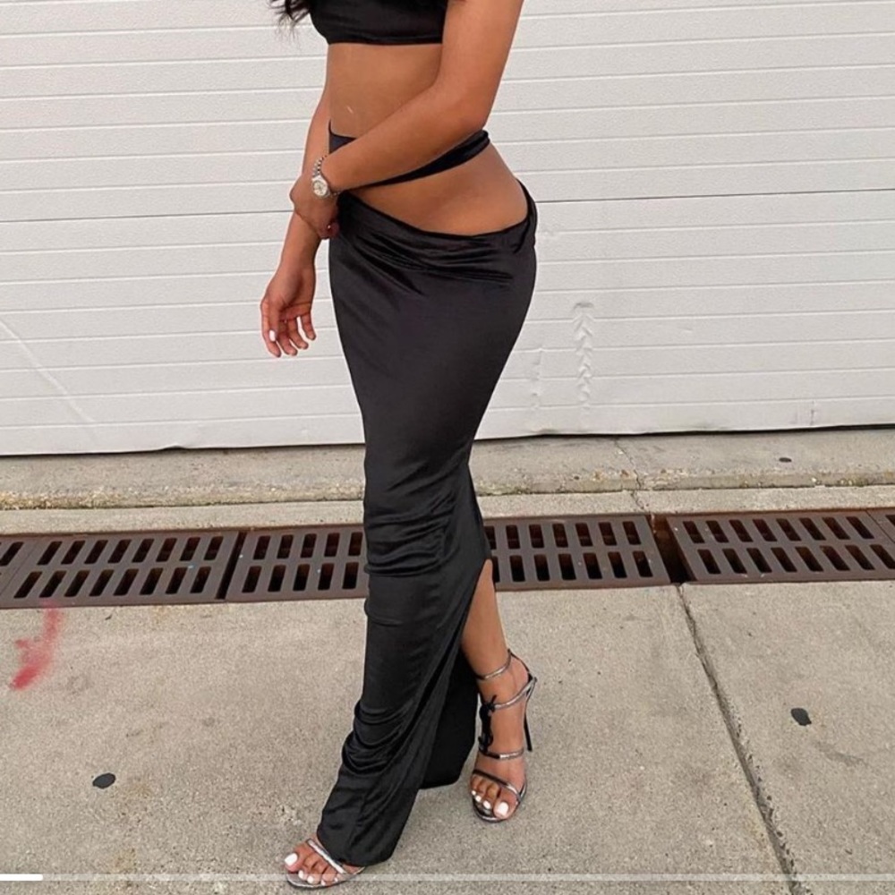 Classy velvet two piece set